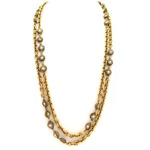 Auth CHANEL Vintage Necklace / Belt c.1980's